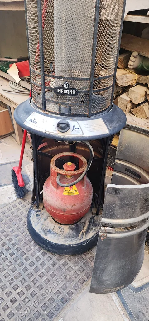 Inferno radiant gas heater for patio632534731946251125