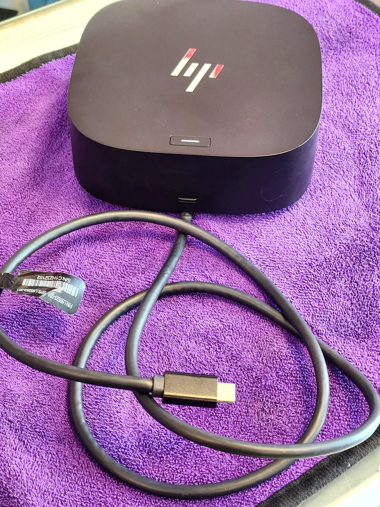 HP Docking Station – Like New, Half Price! Limited Stock63253965806723113