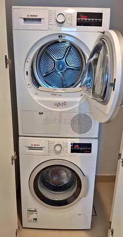 Bosch 6Series 9KG Separate washer and dryer Set