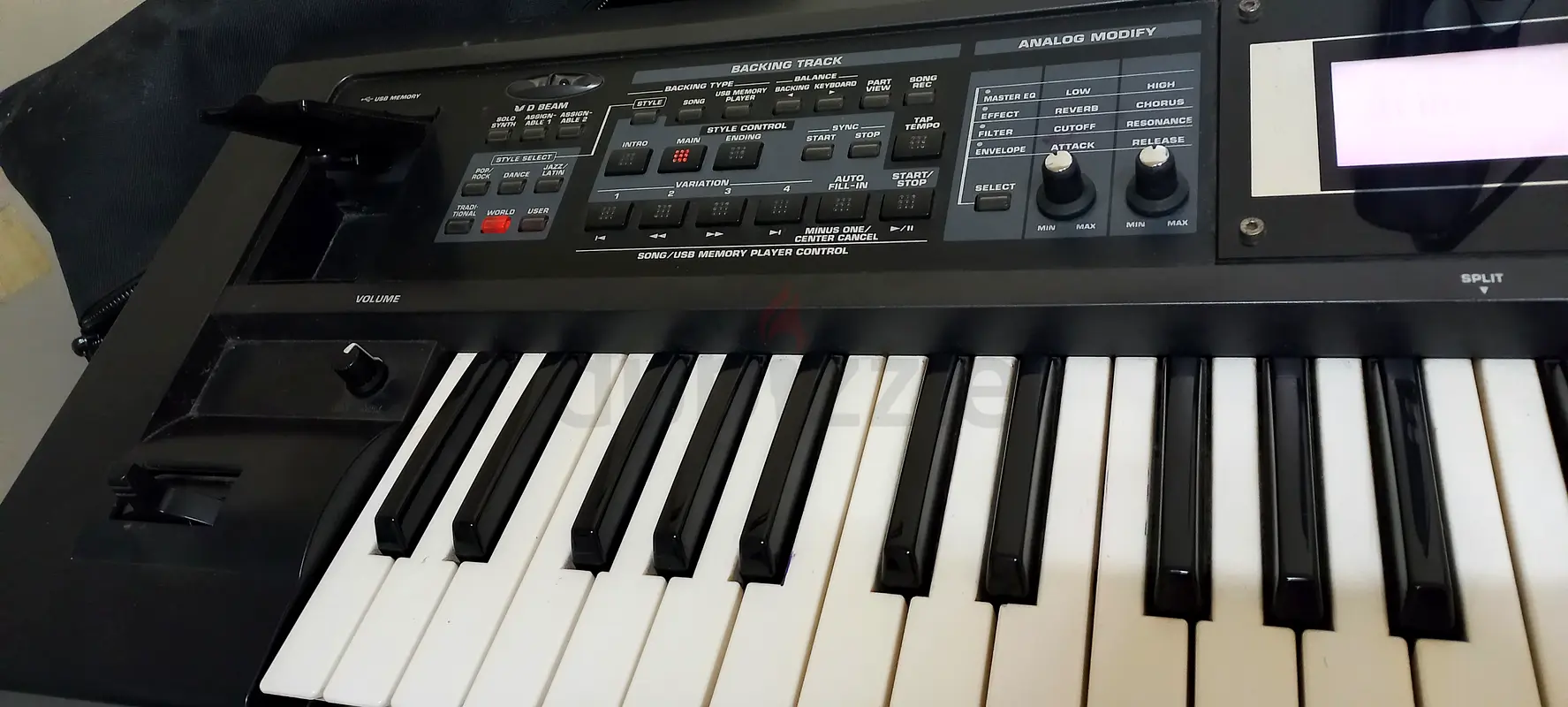 Roland GW-8 workstation-arringer keyboard