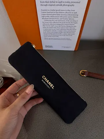 Authentic Chanel travel pouch for jewelry chanel gift