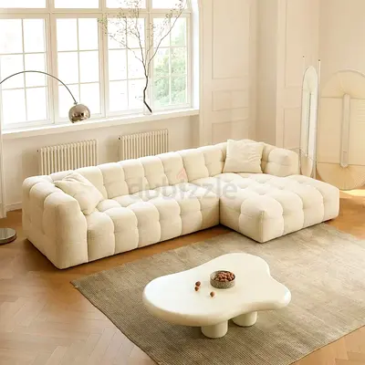 Chic Modern Sofa Set with Matching Coffee Table