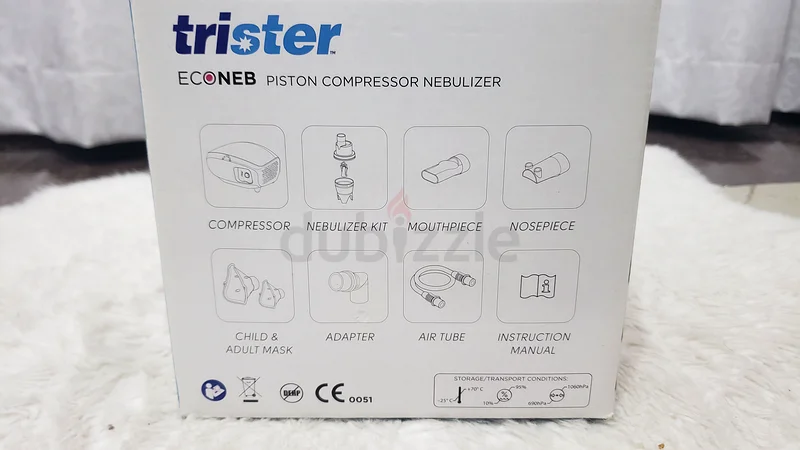Trister econeb piston compressor nebulizer63228314811905113