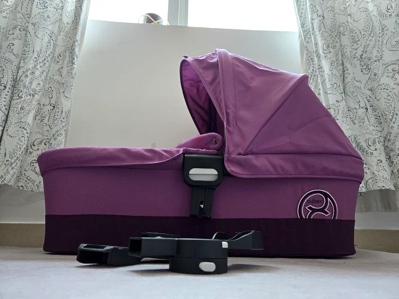 Stylish Cybex Purple Stroller Carrycot for Sale!63175286329859113