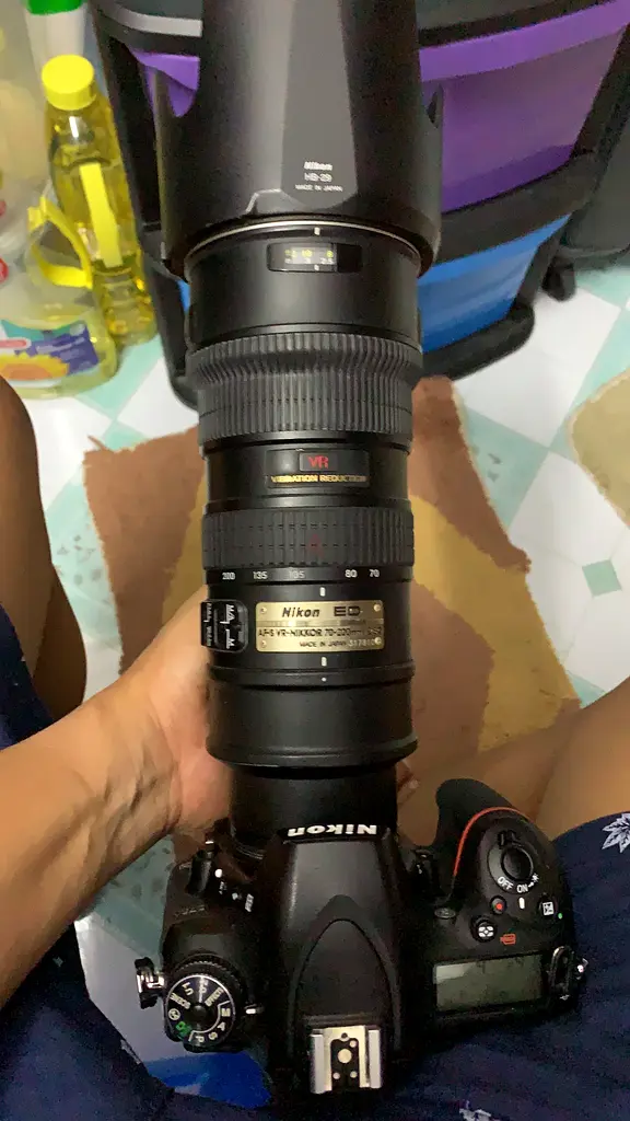 Nikon 70-200 f2.8G telephoto lens