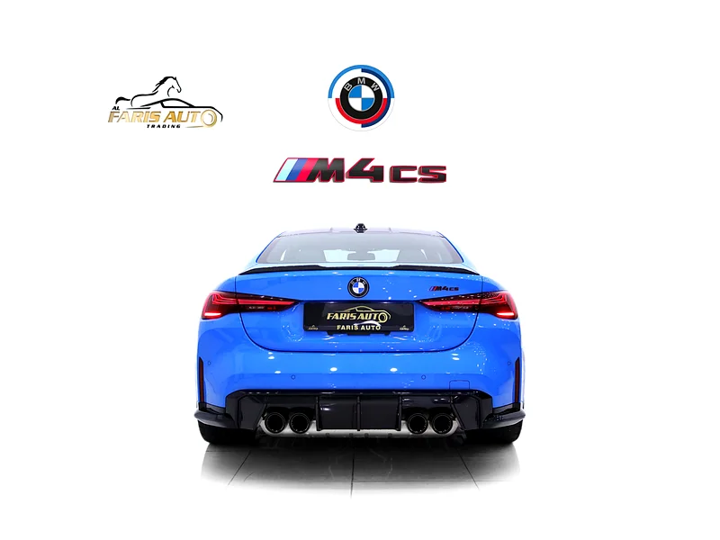 BMW M4 CS RIVERA BLUE + CARBON BUCKET SEATS + CARBON INTERIOR AND EXTERIOR + WARRANTY UPON REQUEST63161527381633112