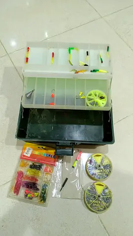 Fishing Tackle Box with Accessories