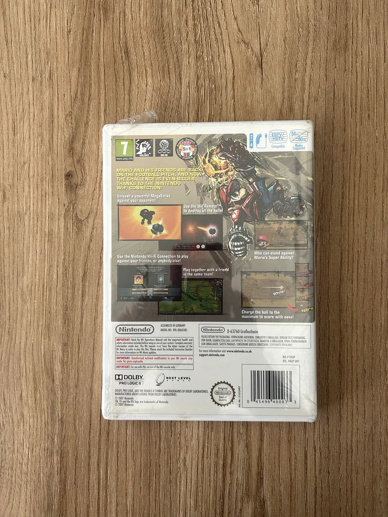 Mario Strikers Charged Footbal - Nintendo Wii - SEALED63230706841857111