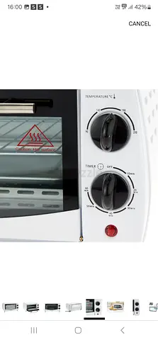 BLACK+DECKER 800W 9L Toaster Oven