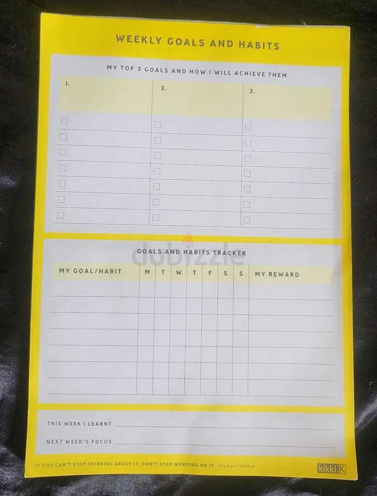 الأهداف الأسبوعية قطعة B562936652883842110