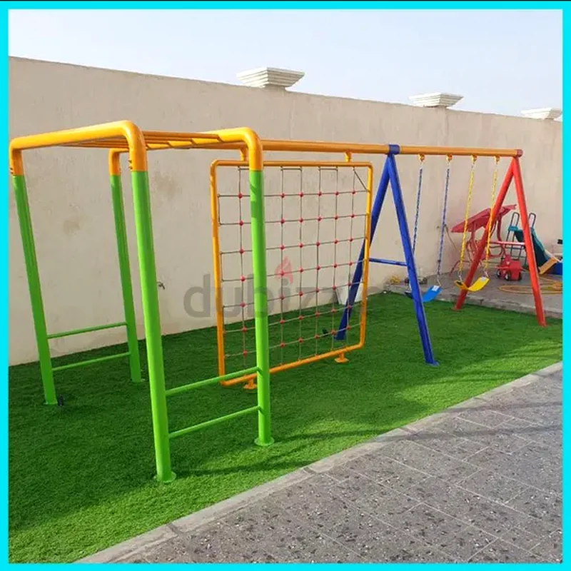 Mega Kids Playground Climbers Swings Slider63264591240577111
