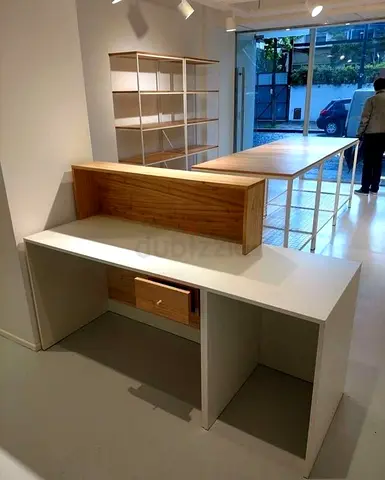 Stylish Minimalist Study Table with Storage