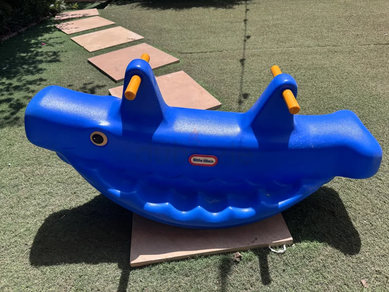 Kids seesaw whale teeter totter62864710791810116