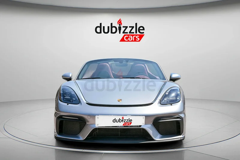 AED 6382/month | 2020 Porsche 718 Spyder Spyder | GCC Specs | Ref#31577163231637024897111