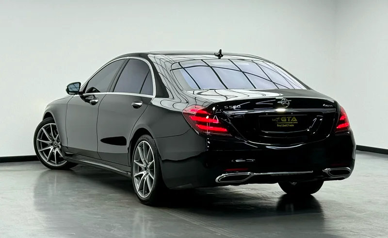 2018 Mercedes-Benz S560 4MATIC, 1 Year Warranty, Agency Full Service History, GCC63143956825474113
