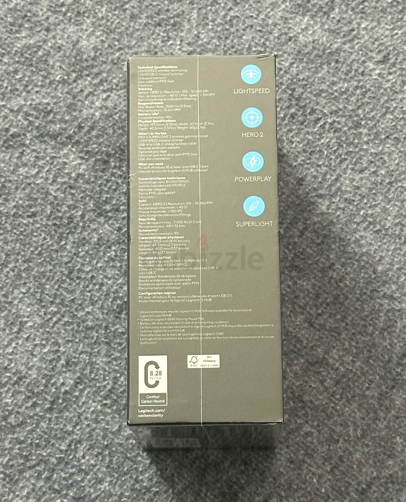 فأرة الألعاب Logitech G Pro X 2 Superlight63256065174017113