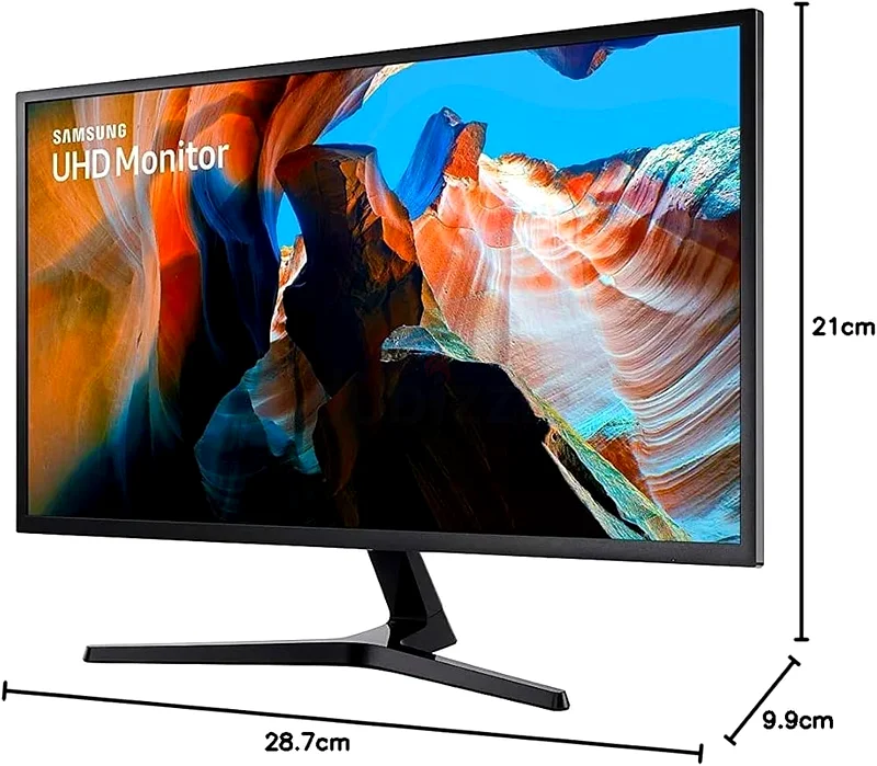 شاشة سامسونج مقاس 32 بوصة، بدقة 4K UHD للأعمال مع تقنية AMD FreeSync - LU32J590UQMXUE63256068748163114