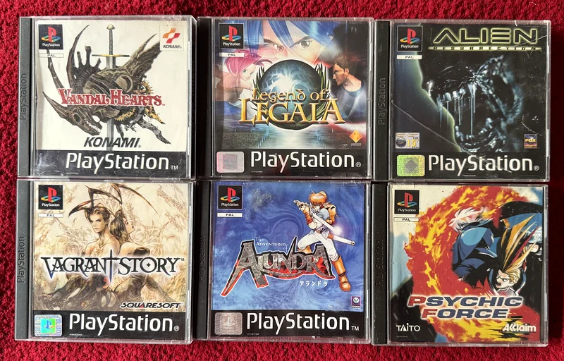 Ps1 games AED 350632651037772821121