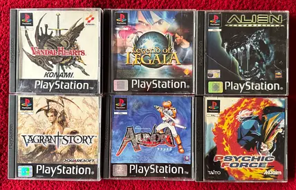 Ps1 games AED 350