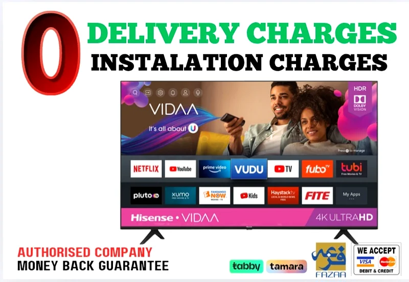 تلفزيون ذكي 65 بوصة من هايسينس - 4K 《ViDAA الذكي ▪︎ دولبي أتموس ▪︎ 4K فائق الوضوح》632650973175071124