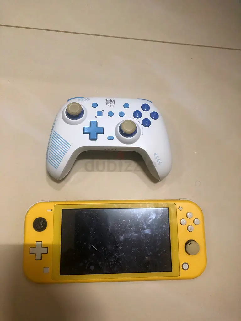 Nintendo switch lite with pro controller