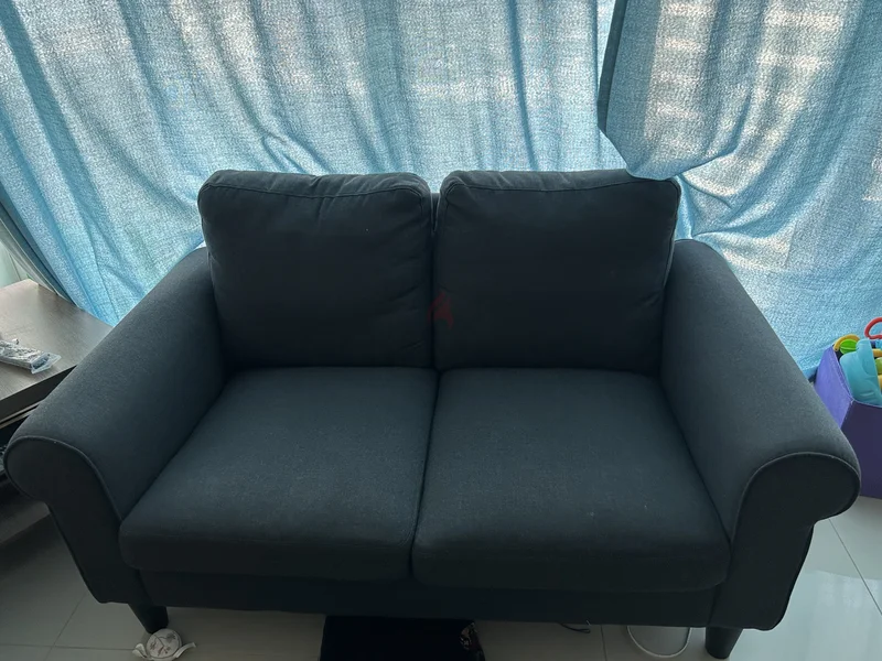 أريكة إيكيا الرمادية المريحة والعصرية لشخصين62864708135683112