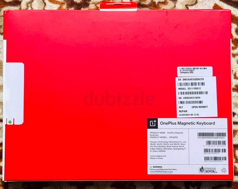 OnePlus Pad 8GB 128GB Tablet /With OnePlusMagnetic Keyboard Green Brand New Never Used63221851889795111