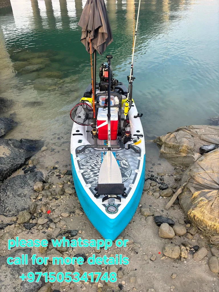 Ready for Adventure: Inflatablr Boat with Motor for Fishing for Sale!63243193942915114