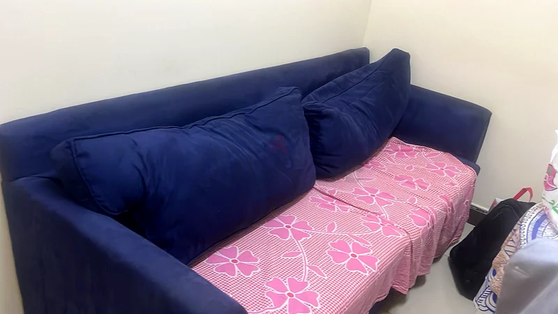 Good quality 2 seater sofa with cushions for free. Just come and take it. Dont have space in home.632656044362261120