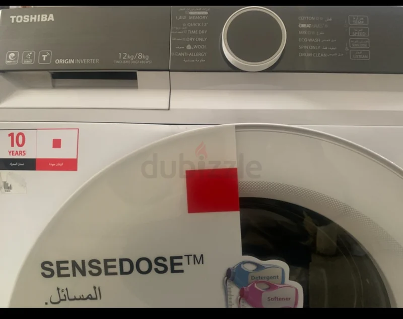 Brand New Toshiba 12/8 Kg Inverter Front Load Washer Dryer Without Box only62931669232897112