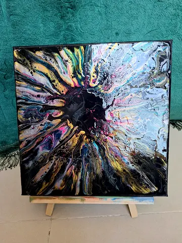 Stunning Abstract Art Piece - Unique Wall Decoration