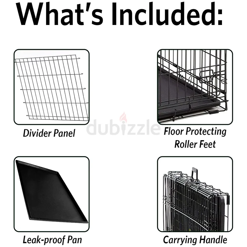 Large Spacious Dog Crate for Sale - Perfect for Your Pet!62930650183171111