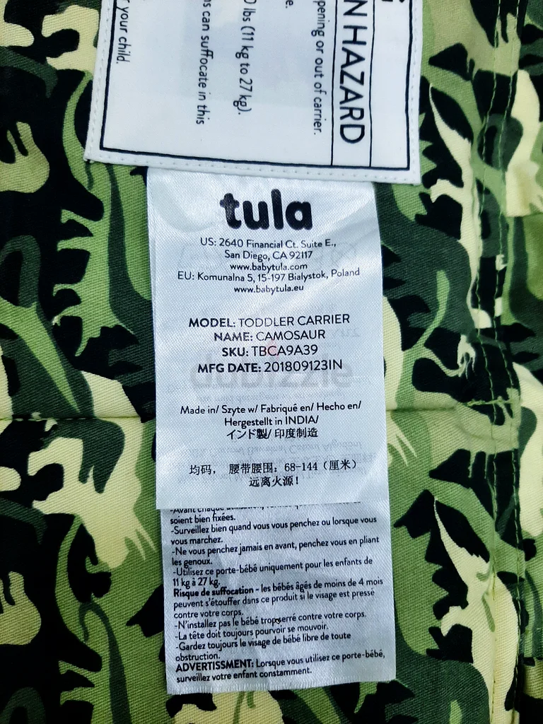 Tula toddler carrier63204253708290112