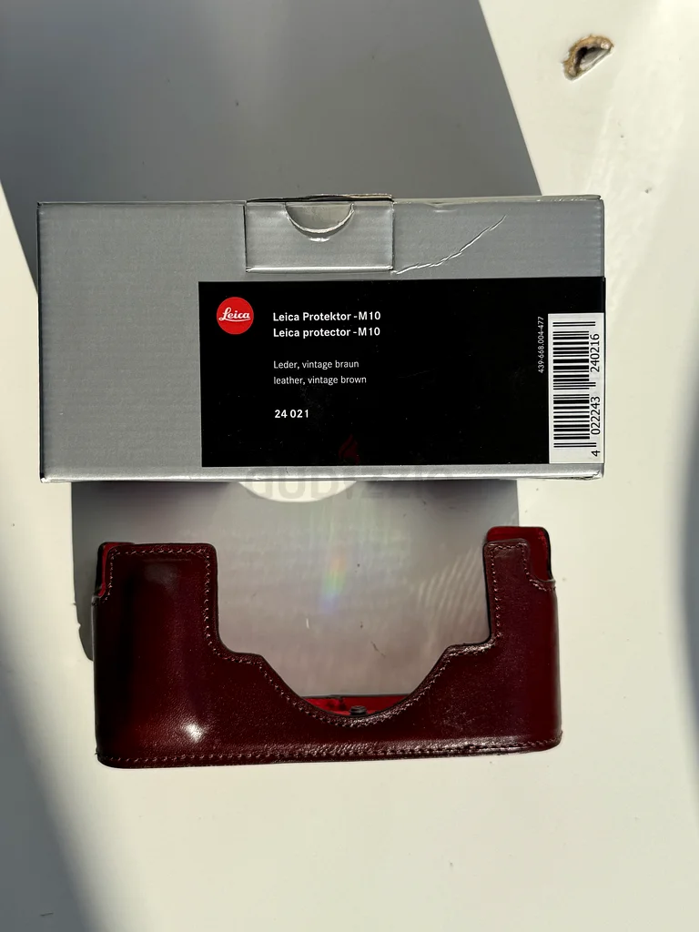 Leica M10 Leather Protectors – Vintage Brown  Black | Bundle Offer629346886863391123