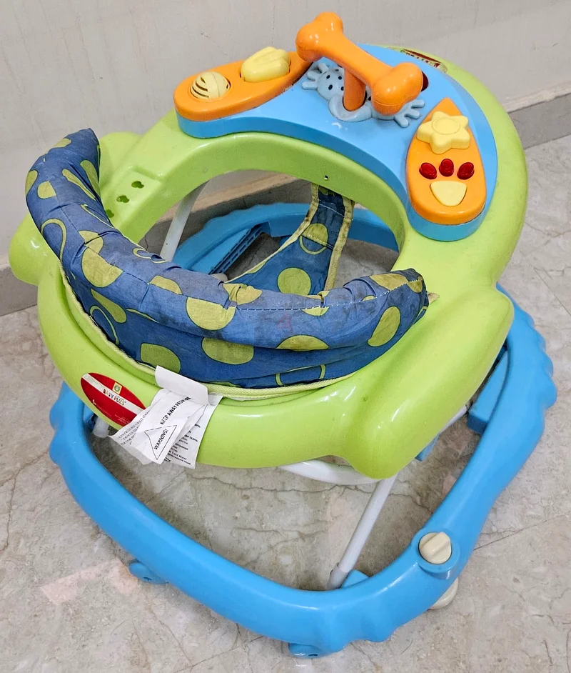 Colorful Baby Walker with stopper - Safe and Fun Mobility!628647110323211112