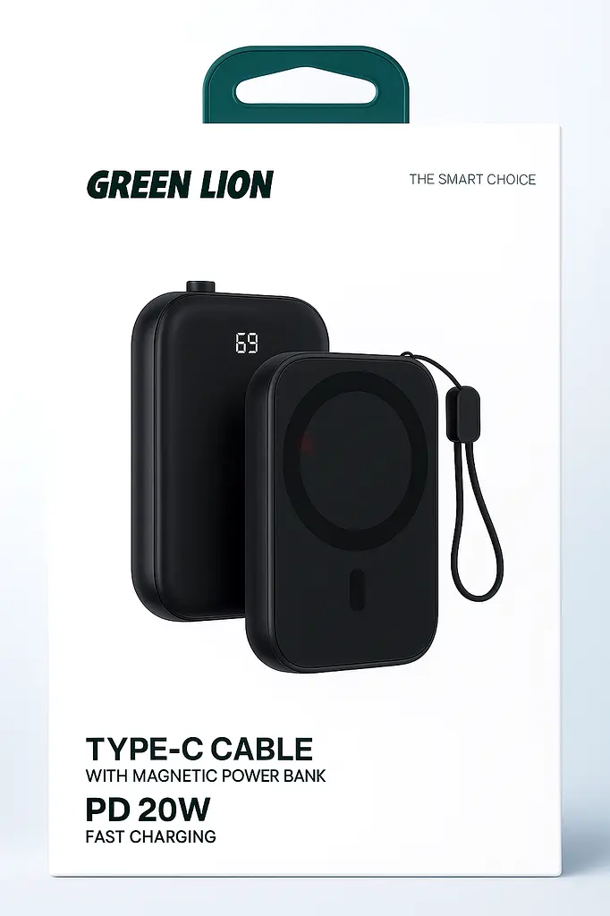 بنك طاقة مغناطيسي بسعة 10000 مللي أمبير في الساعة (السعر قابل للتفاوض)