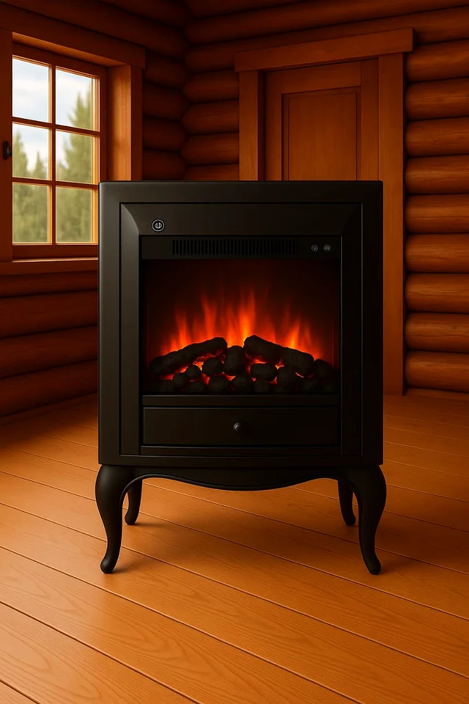 Homcom Free standing Elegant Electric Fireplace Heater - Cozy Up Your Space!63221860441857110