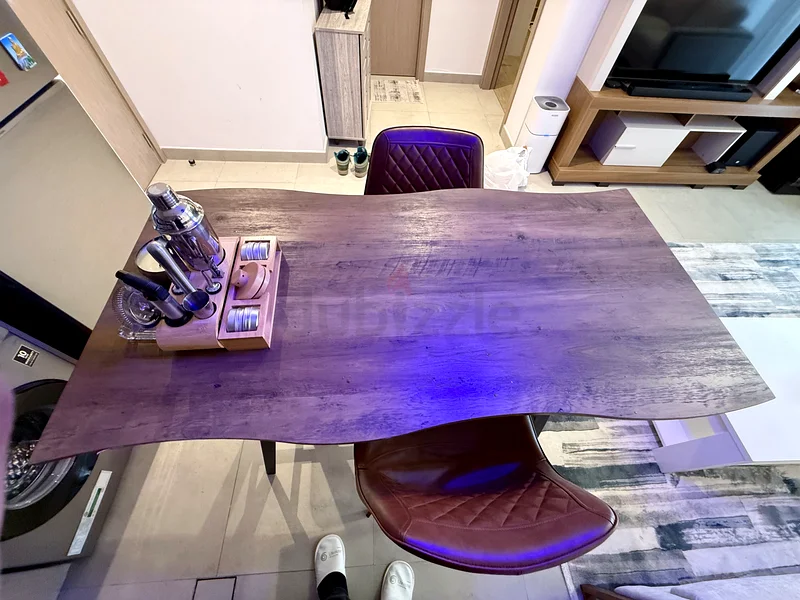 Stylish Wooden Bar Table with Elegant Chairs for Sale!63209837353219112