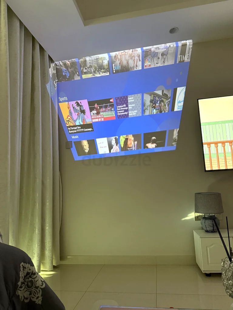 Android Tv 300 Ansi/Screen Size Upto 200 Inch Native 1080P Full Hd Mobile Mirroring Downlaod App632629358481931112