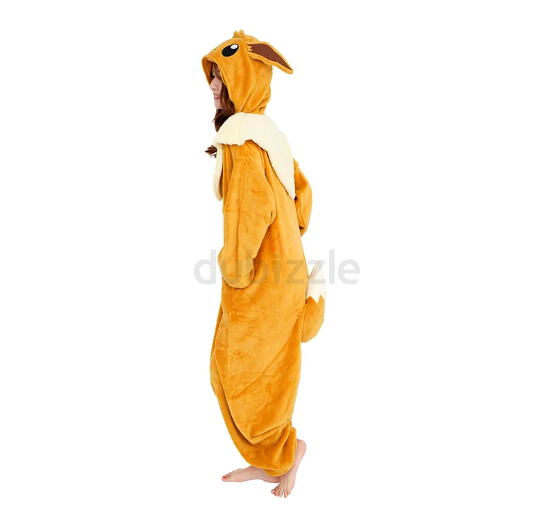 Kigurumi Cozy Eevee Onesie - Perfect for Lounging!63239617390593112