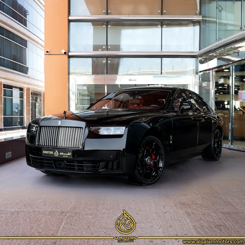 2025 ROLLS ROYCE GHOST BLACK BADGE DONE ONLY 2000KM GCC WITH WARRANTY632228086977301129