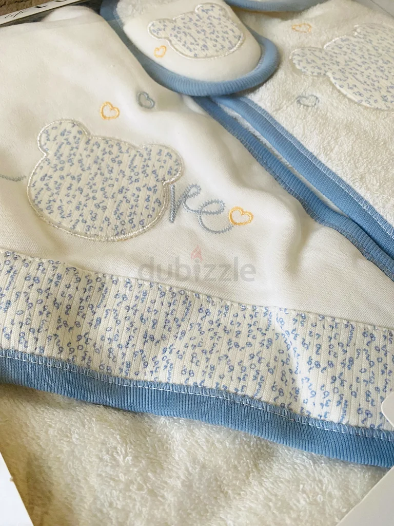 طقم منشفة حمام للأطفال مع رداء (عبوة غير مفتوحة)63196136758145112