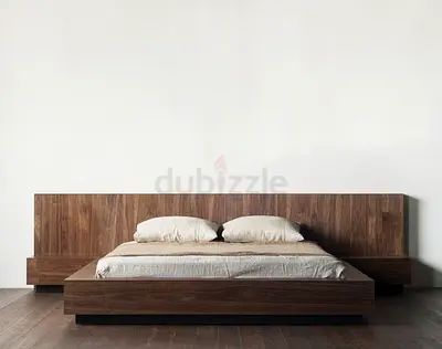 Sleek and Stylish Wooden Bed Frame