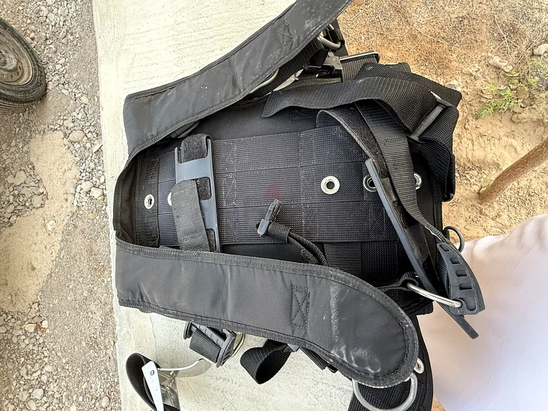 Apeks WTX Harness Travel Back Pack Medium Scuba Dive (BC, BCD, Wing, BackPlate)63241658782850111