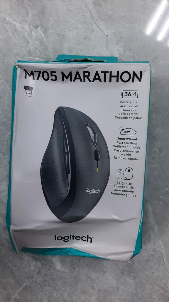 NEW LOGITECH M705 MARATHON WIRELESS MOUSE (910-001935) BLACK632565982248991124
