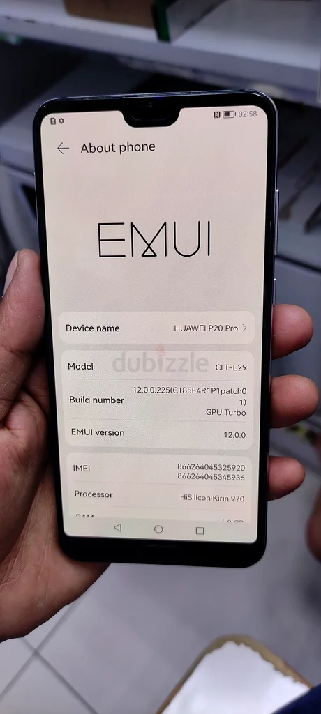 Sleek Huawei mobile phone with stunning gradient design!63183248289666113
