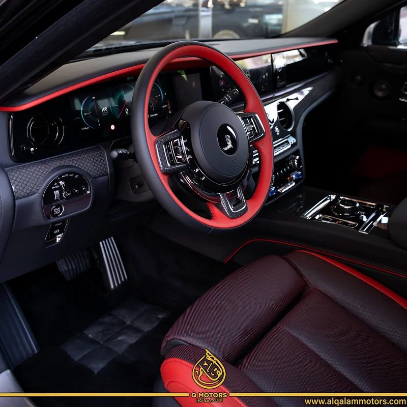 2025 ROLLS ROYCE GHOST BLACK BADGE DONE ONLY 2000KM GCC WITH WARRANTY63222808697730111