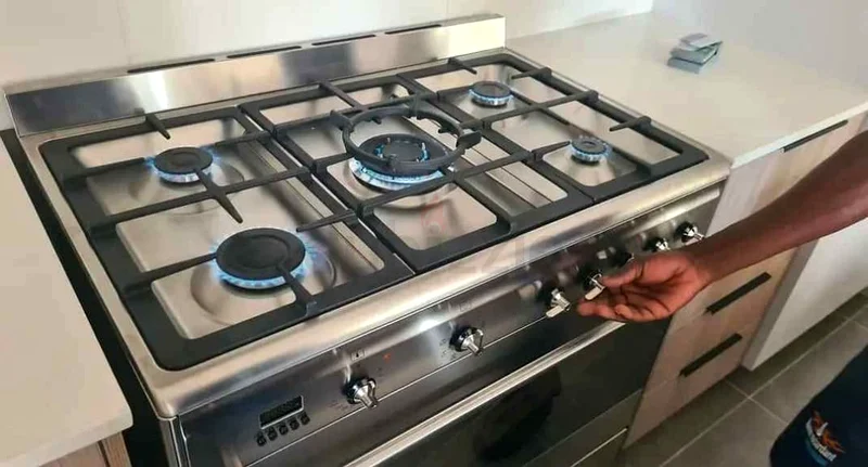 فرن غاز علوي من سيمج، موقد كهربائي، 90×60 سم، منفصل63170851820546112