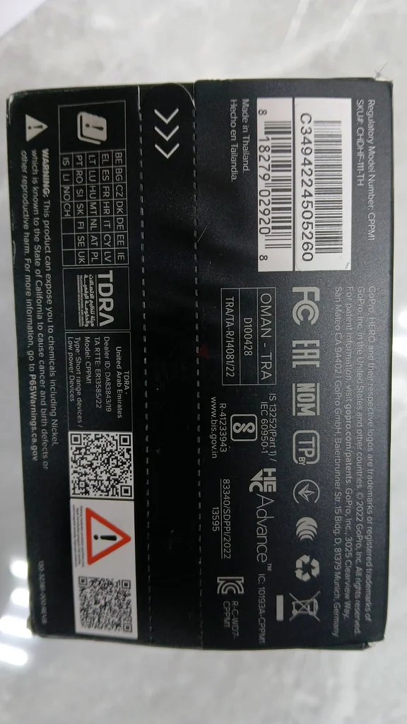 كاميرا GOPRO HERO 11 MINI (CHDHF-111-RW) باللون الأسود62931671550594112
