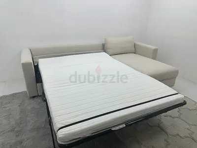 Almost like new condition Ikea vimle lshape sofabed under storage